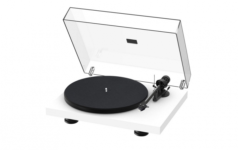 Pro-Ject Debut Carbon EVO 2M-Red Satin White Pro-Ject Debut Carbon EVO 2M-Red Satin White