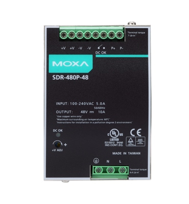 MOXA SDR-480P-48 MOXA SDR-480P-48