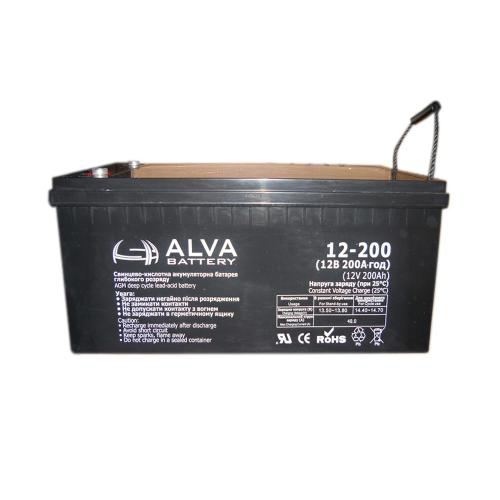 ALVA battery AW12-200 ALVA battery AW12-200
