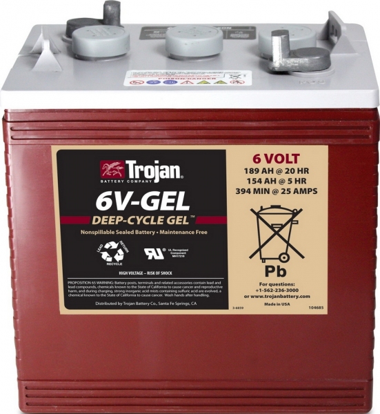Trojan 6V-GEL Trojan 6V-GEL